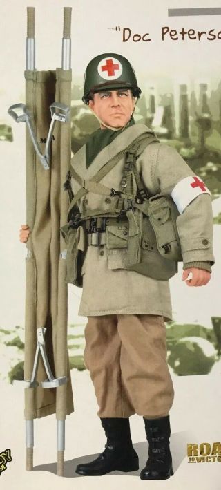 Dragon Action Figure Wwii U.  S.  Army Medic 94th Inf " Doc Peterson "