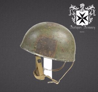 Rare Ww2 British Paratrooper Helmet Mkii Bmb 1944