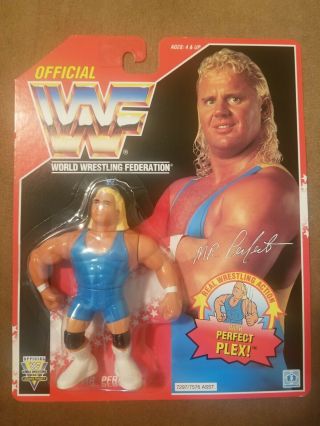 Wwe Wwf Hasbro Mr Perfect Red Card Series 8 Action Figure Moc W/protector