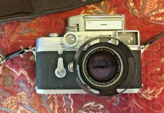 Leica M3 Double stroke with elmar1:4/135,  RARE summicron 5cm 1:2 & 1:2/50 lens 2