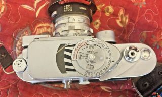 Leica M3 Double stroke with elmar1:4/135,  RARE summicron 5cm 1:2 & 1:2/50 lens 3