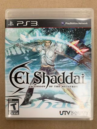 El Shaddai: Ascension Of The Metatron (playstation 3 Ps3) Complete Cib Rare