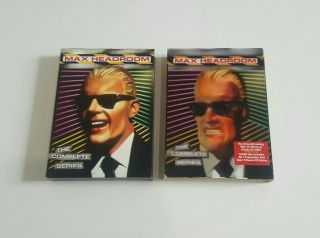 Max Headroom The Complete Series Dvd 5 - Disc Set (oop) Rare