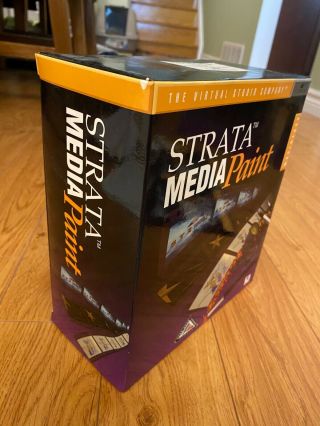 STRATA MEDIA Paint - OEM Rare Vintage Software Bundle for Macintosh 2