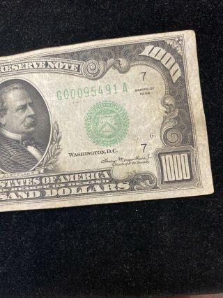 1934 Chicago $1000 ONE THOUSAND DOLLAR BILL RARE AND SCARES 2
