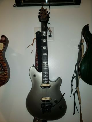 Evh Wolfgang Usa Guitar Silver Ebony Fretboard Rare Ems F/s