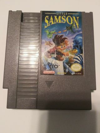 Little Samson - NES - Authentic - Great Ultra Rare Nintendo Game 3