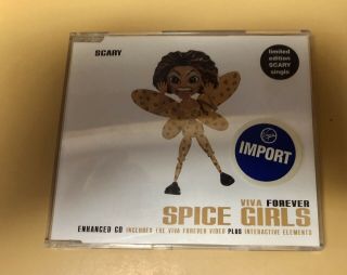 Rare Spice Girls Viva Forever Limited Edition Cd Scary Spice Single Import