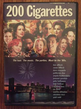 200 Cigarettes (dvd,  1999) Htf Oop Rare