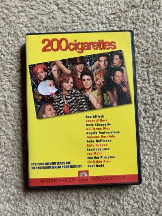 200 Cigarettes (dvd,  1999) Rare Oop Dvd Ben Afflict Dave Chapelle Mtv