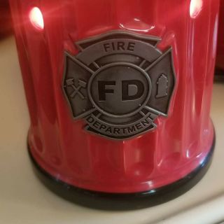 Scentsy Warmer Full Size Fire Fighter/ Dept Retired And Rare