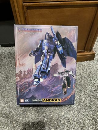 X - Transbots Mx - Ii Andras Transformers Scourge Fans Toys Dx9