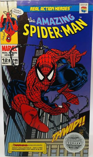 Medicom Toy Marvel Spider - Man Rah Real Action Heroes Figure 246