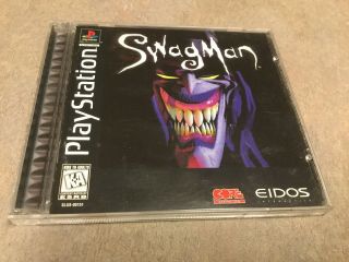 Swagman (sony Playstation 1,  1997) " Rare " Black Laber Complete Game