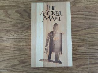 The Wicker Man Limited Edition 2 - Disc Dvd Wooden Box (02810/50000) - Rare - Oop
