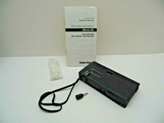 Vintage Rare Radio Shack Micro - 28 Voice Activated Micro - cassette Recorder 2