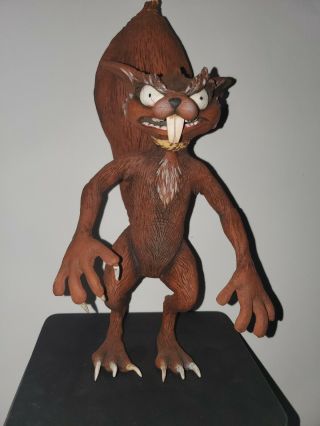 Bump In The Night Screen Crazy Squirrel Stop Motion Puppet Very Rare 2