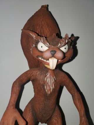 Bump In The Night Screen Crazy Squirrel Stop Motion Puppet Very Rare 3