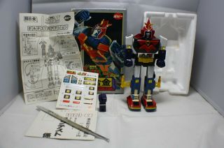 Popy Ga 80 Voltes V (rare Complete Box And Papers)