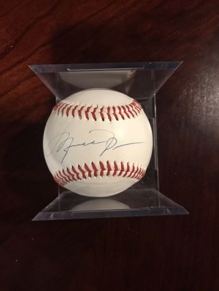Rare Michael Jordan Signed Autographed Arizona Fall League Baseball Jsa