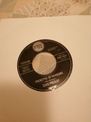 Elvis Presley Rare 45 Rpm