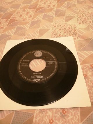 Elvis Presley RARE 45 RPM 3