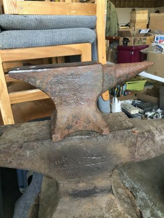 Rare Size 0 0 24 Antique Vintage Xtra Small 22 Lbs Peter Wright Blacksmith Anvil