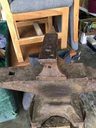 Rare Size 0 0 24 Antique Vintage Xtra Small 22 Lbs Peter Wright Blacksmith Anvil 2