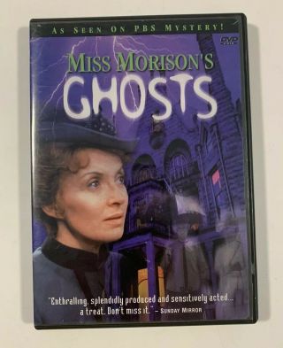 Miss Morisons Ghosts 1981 Wendy Hiller Hannah Gordon Dvd Pbs Mystery Rare Oop Vg