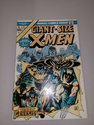 Rare 1975 Giant - Size X - Men 1 X - Men Faded But 6.  5,