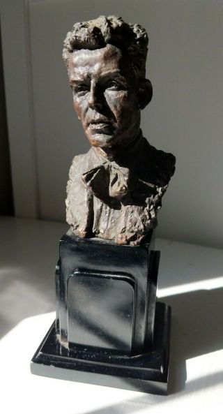 Rare Frank Sinatra Statuette Bust Sculpture Figure Jo Davidson 1948