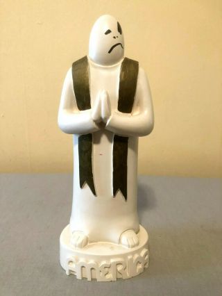 Mark Gonzales Ceramic Priest From Mo Wax 1999 Skateboard Art Rare Limited