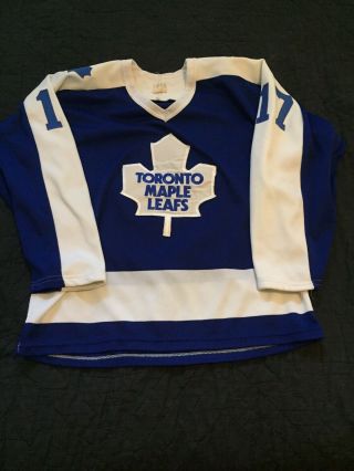 Rare Vintage Wendel Clark Toronto Maple Leafs Ccm Jersey Men’s Size M Medium