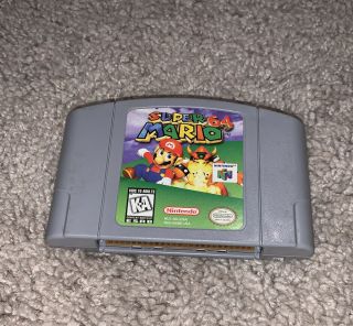 Mario 64 Nintendo 64 N64 Authentic Oem Rare Classic