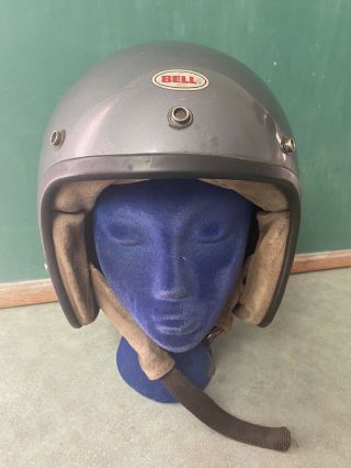 Rare Vintage Bell Magnum Ltd Motorcycle Helmet Racing Snell Size 7 1/8 57