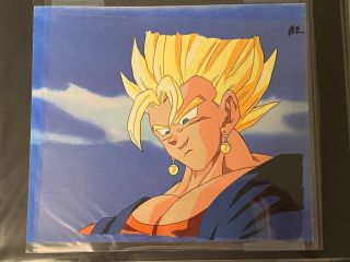 Rare Ssj Vegito Cel From Dragon Ball Z With Unstuck,  Unmatched,  Background