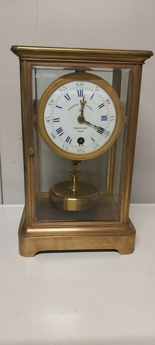 Rare Pendule Horloge 400 Jours Carillon Comtoise Foret Noire