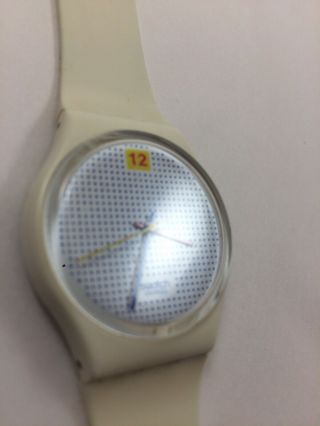 Swatch Extremely Rare Vintage Watch GW104 “DOTTED SWISS” 1985 2