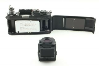 Rare {unused S/n 852xxxx} Nikon F3/t Hp Black Final Model Japan 342b