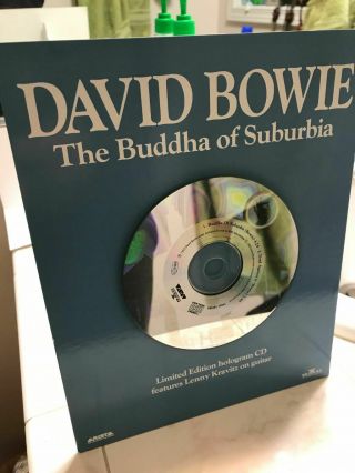 Rare David Bowie Buddha Of Suburbia Record Store Counter Display,  Arista Records