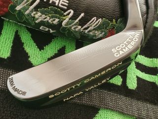 Rare Scotty Cameron 2006 Limited Edition Napa Valley Putter 35 " Minty Stunning