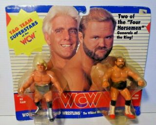 Galoob Wcw Ric Flair/arn Anderson Figures 1990 Item 2506
