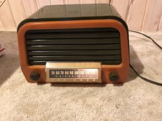 Vintage/rare Air King Catalin Tube Radio - Serial 5268