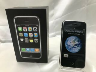 Rare For Collectors.  Apple Iphone 1st Generation 2g - 4gb - A1203 Black - At&t