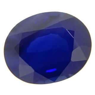 Rare Untreated Blue Kashmir Sapphire 0.  93ct Natural Loose Gemstones