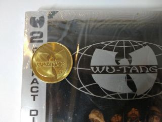 Rare Factory Wu - Tang Clan Forever Cd With 
