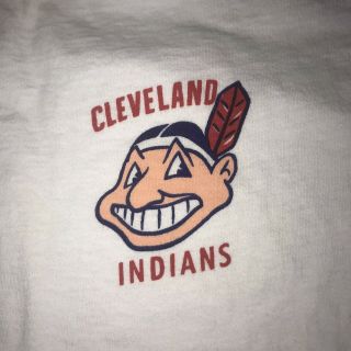 Vintage 1960’s Cleveland Indians Chief Wahoo Shirt Rare Youth L - Xl