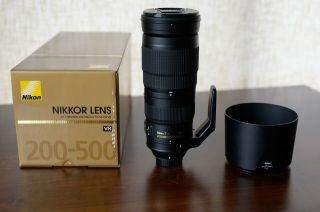Nikon Nikkor 200 - 500mm F/5.  6 Vr Lens - Usa Seller - Rarely