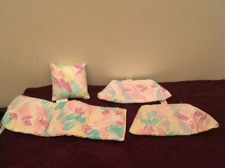 Barbie Vintage Sweet Roses Magical Mansion Pillows - Rare Bwp