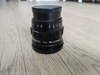 RARE Kowa 2X anamorphic lens made by Kowa for Bell and Howell 2